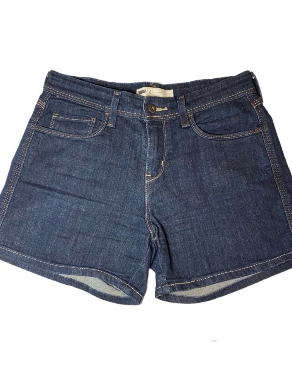 Vintage Levi's Blue Jean Shorts Classic Style Size 6